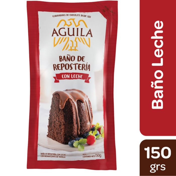 Baño de chocolate con Leche - 150 gr / 5,2 Oz.