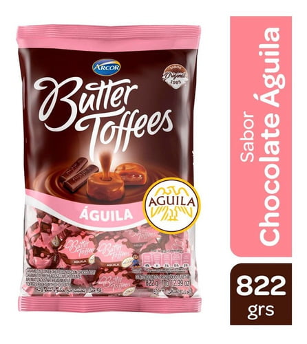 Caramelos de leche relleno Aguila - 822 gr / 28,9 Oz.