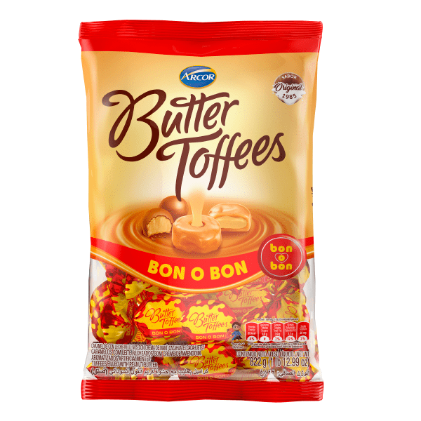 Caramelos de leche relleno Bon o bon - 822 gr / 28,9 Oz.