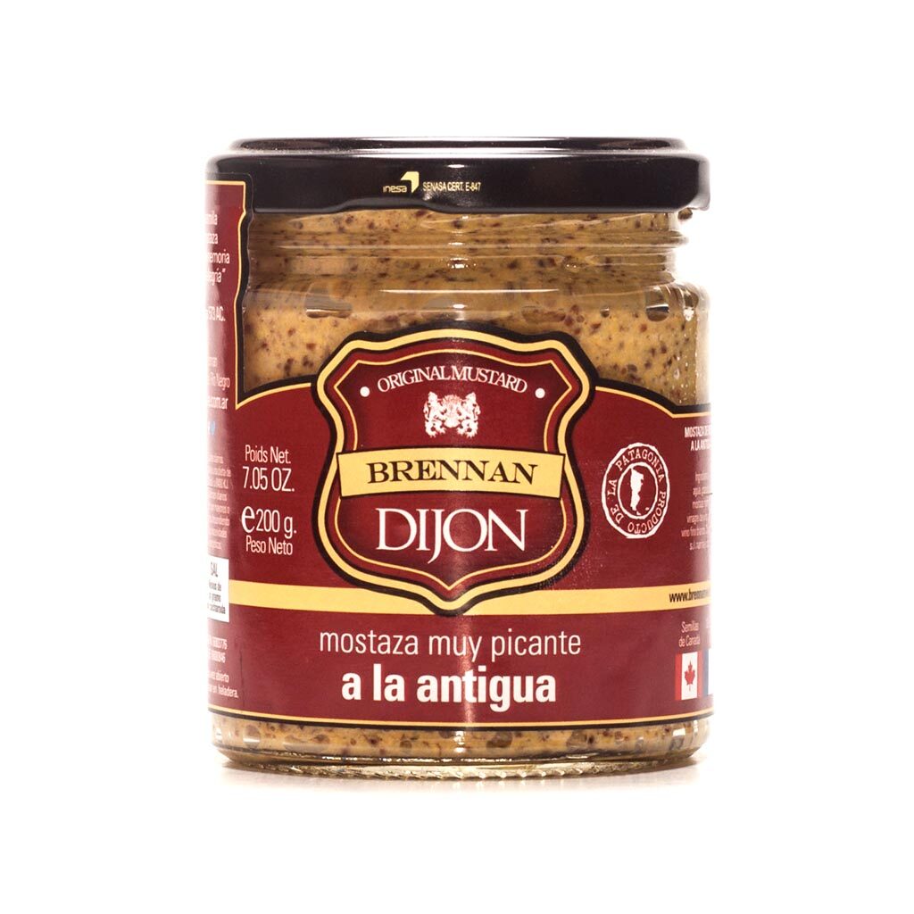 Mostaza a la antigua - 200 gr / 7.05 Oz. - Marca: BRENNAN