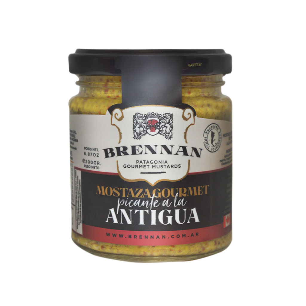 Mostaza a la antigua - 200 gr / 7.05 Oz. - Marca: BRENNAN