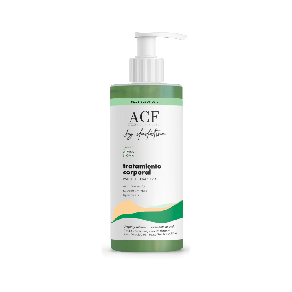 Tratamiento corporal de limpieza - 250 ml / 8,45 fl Oz. - Marca: ACF by Dadatina