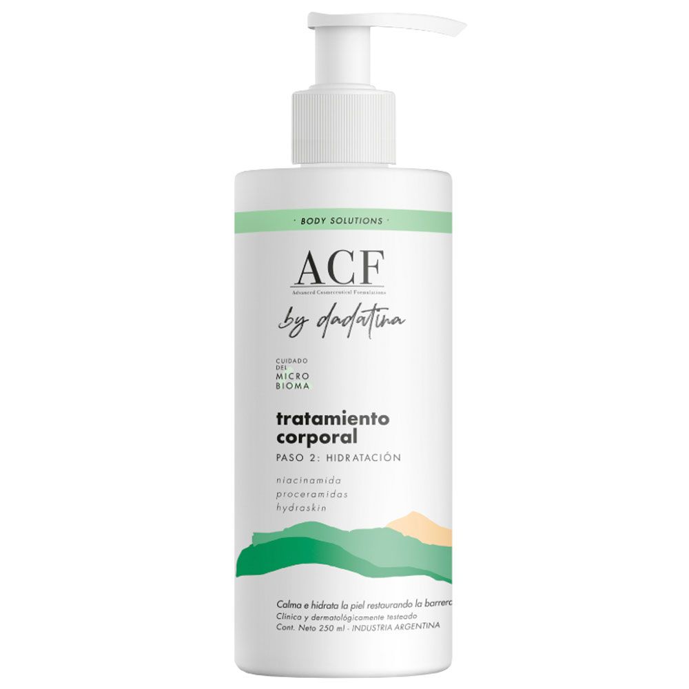 Tratamiento corporal "Hidratación" - 250 ml / 8,45 fl Oz. - Marca: ACF by Dadatina
