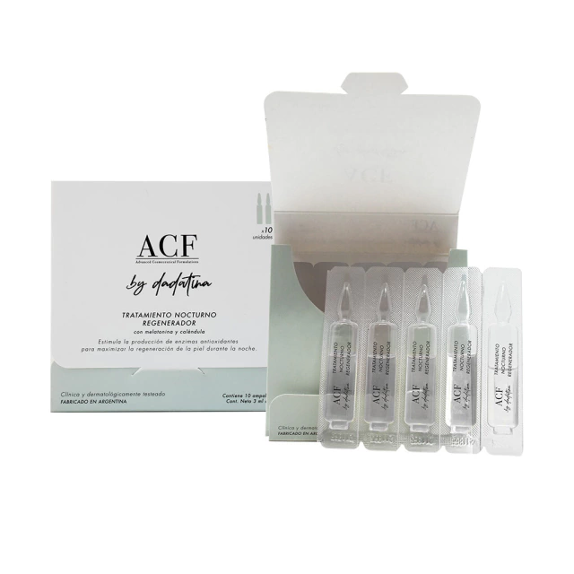 Ampollas Melatonina - 3 ml c/u / 0,1 fl Oz. per unit. - Marca: ACF by Dadatina