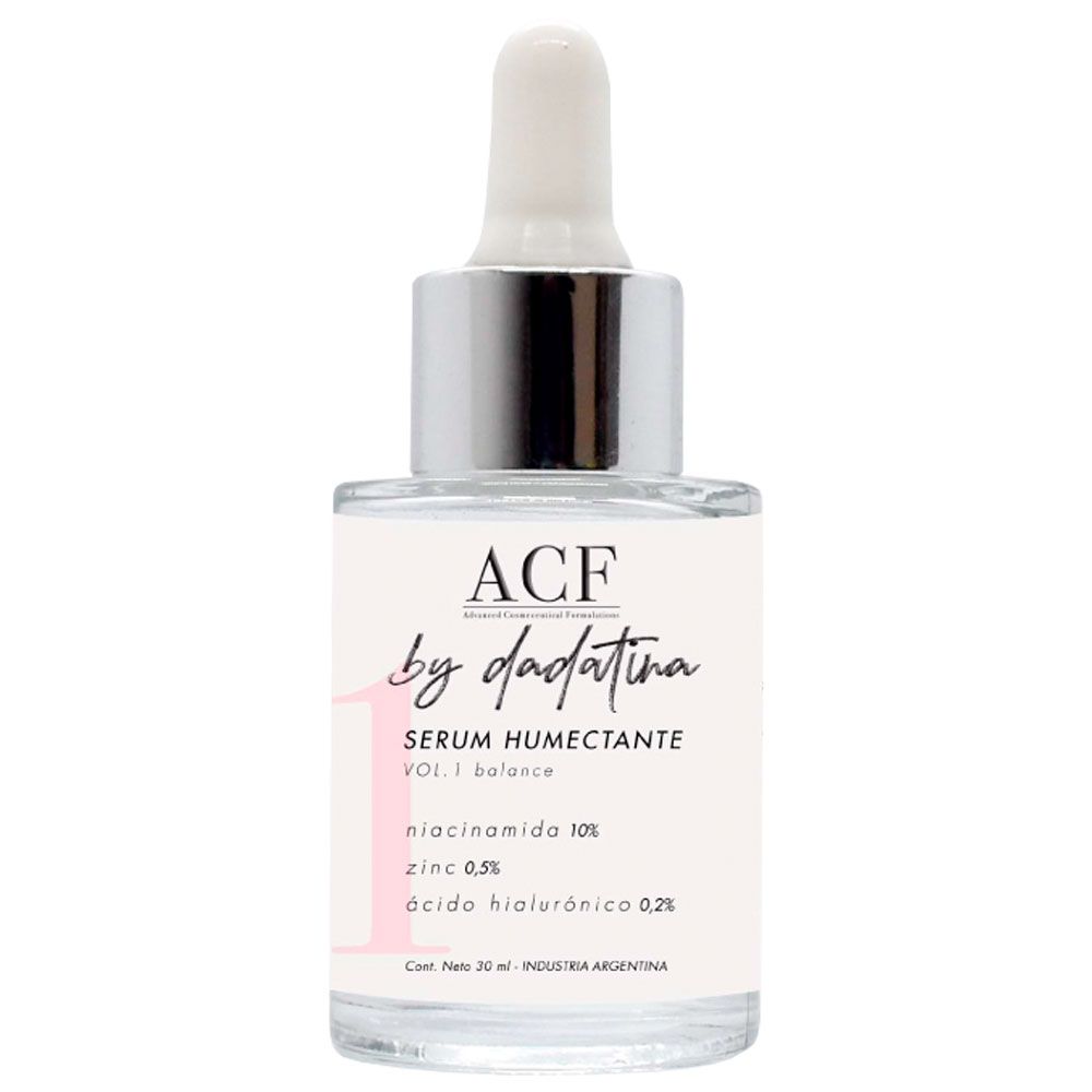Serum humectante (Vol 1: balance) - 30 ml / 1,01 Oz. - Marca: ACF by Dadatina