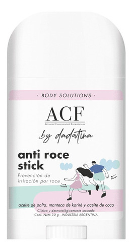 Antiroce Stick - 30 gr / 1,05 Oz. - Marca: ACF by Dadatina