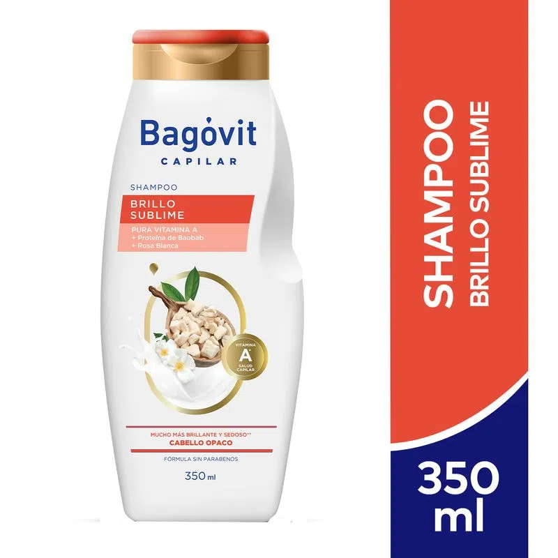 Shampoo Brillo sublime - 350 ml / 11,83 fl Oz. - Marca: BAGÓVIT