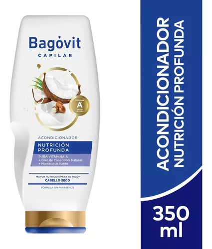 Acondicionador nutrición profunda - 350 ml / 11,83 fl Oz. - Marca: Bagovit