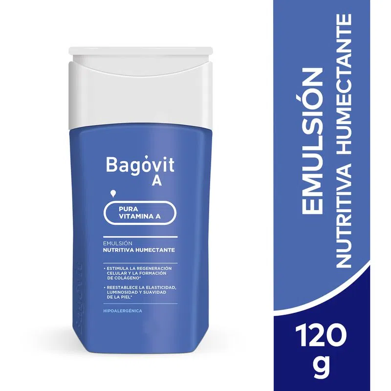 Emulsión Nutritiva humectante - 120 gr / 4.23 Oz. - Marca: Bagovit