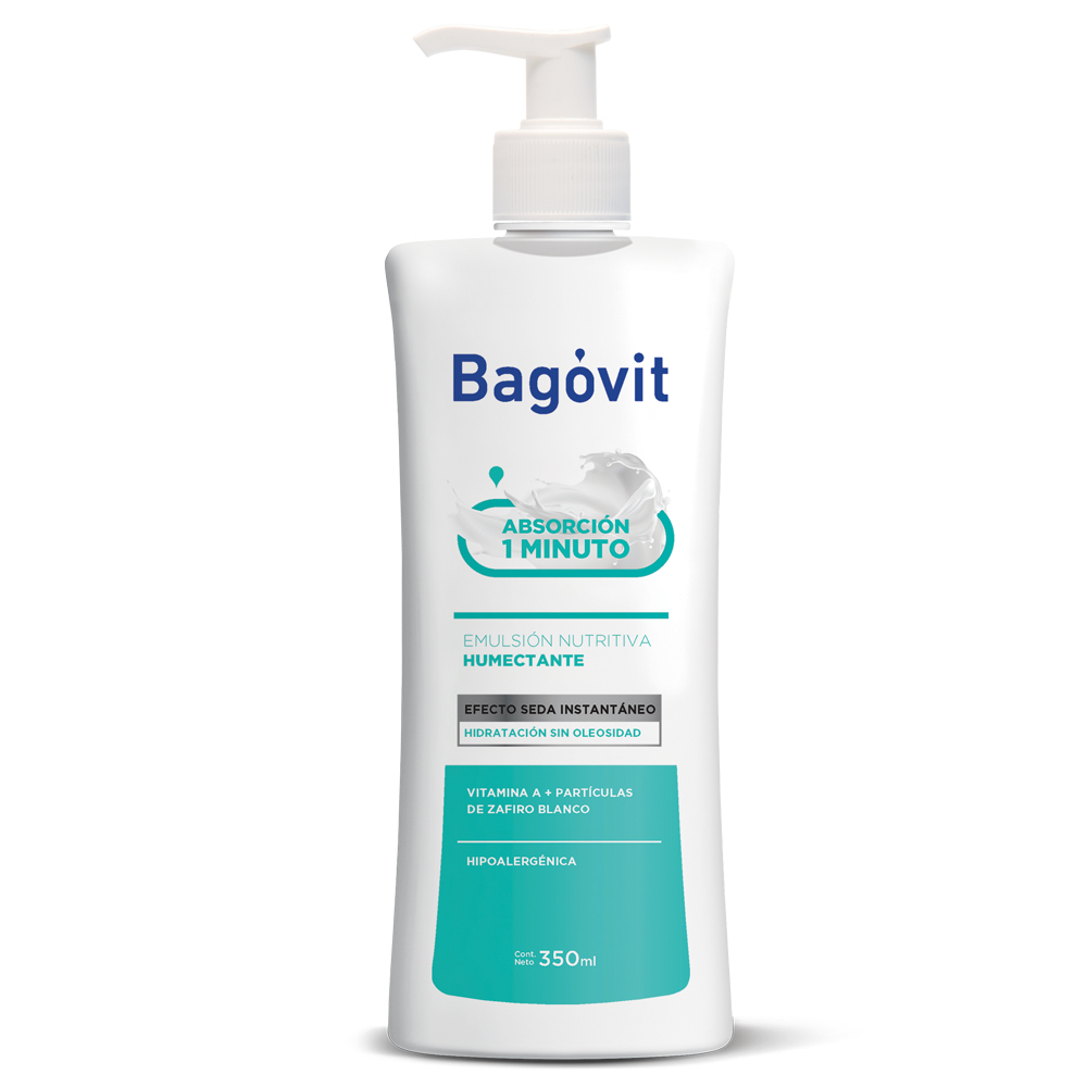 Emulsión Absorción 1 minuto - 350 ml / 11.8 fl Oz. - Marca: Bagovit