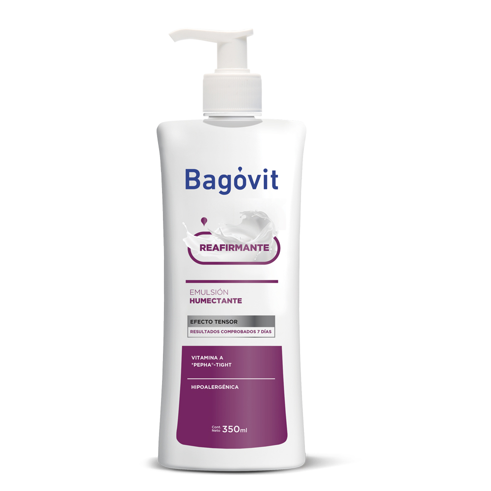Emulsión Reafirmante - 350 ml / 11.8 fl Oz. - Marca: Bagovit