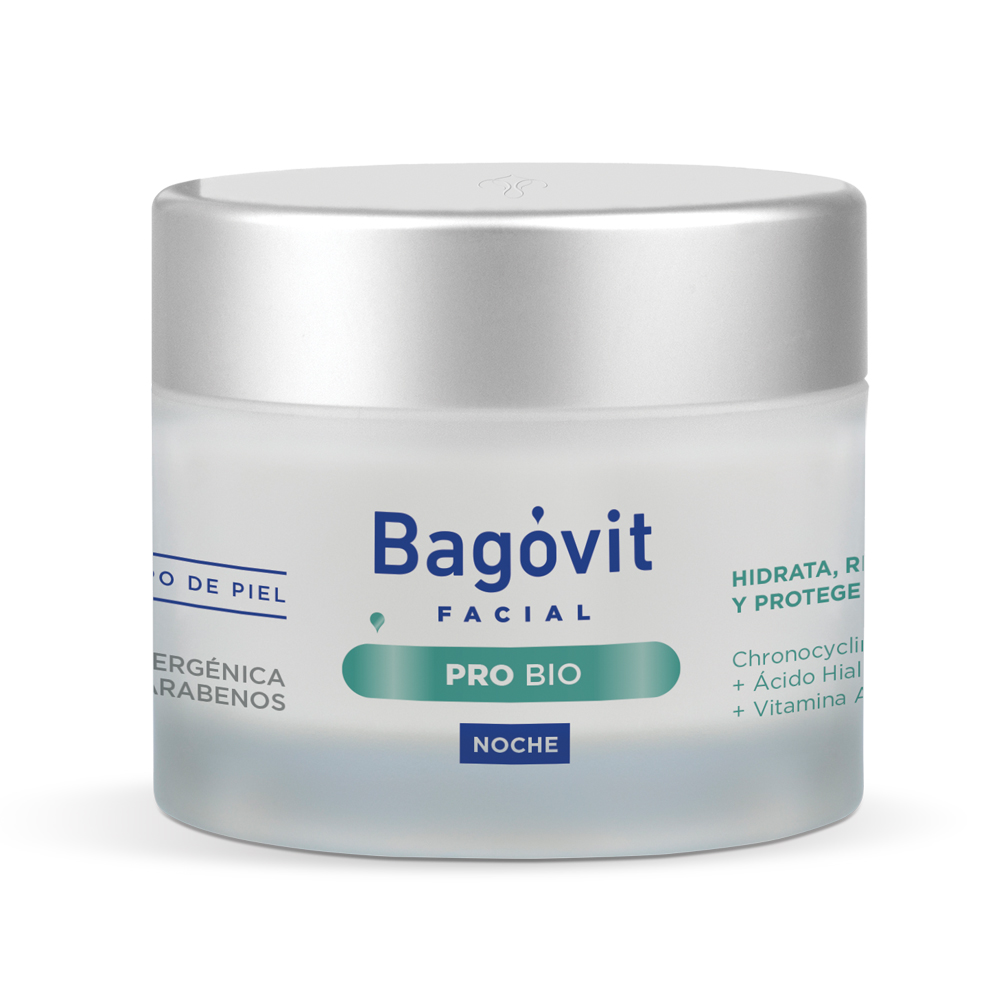 Pro Bio Crema noche - Pote de 55 gr / 2.6 Oz. - Marca: Bagovit