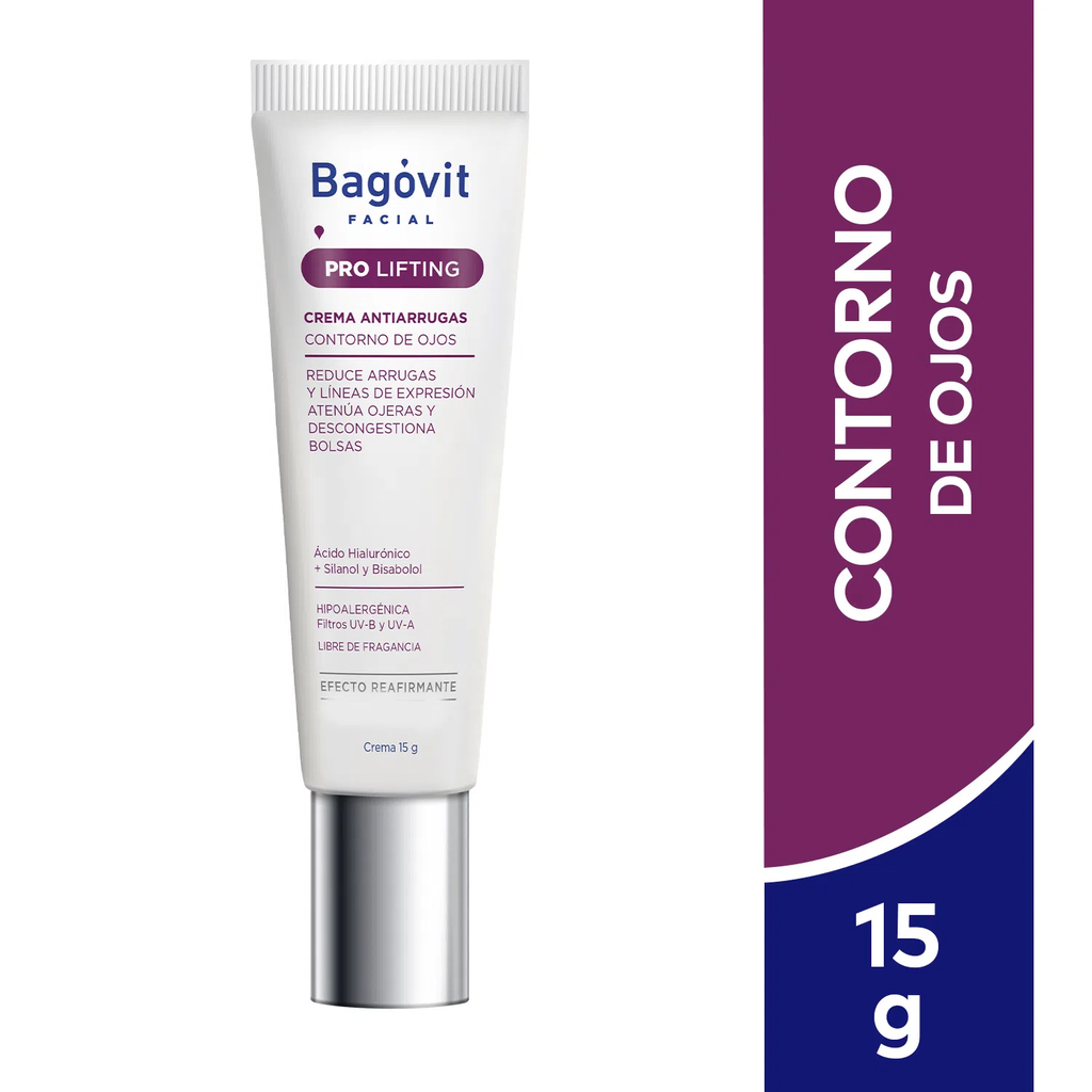 Contorno de ojos "Pro lifting" - 15 gr / 0,52 Oz. - Marca: BAGÓVIT