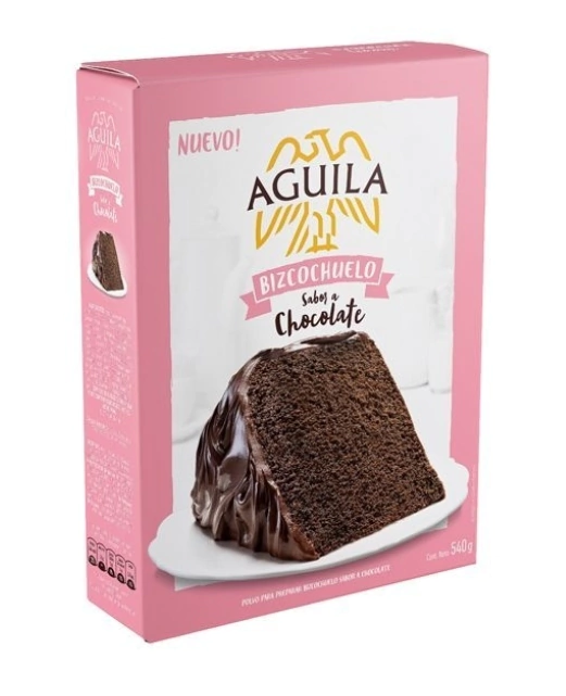Bizcochuelo Chocolate - 530 gr / 18,6 Oz.