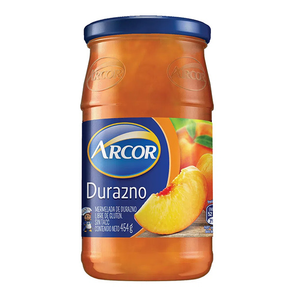 Mermelada de Durazno - 454 gr / 16 Oz. - Marca: ARCOR