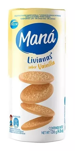 Galletitas maná - 136 gr / 4,7 oz.