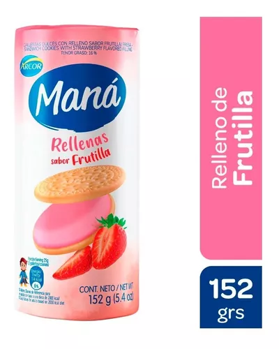 Galletitas maná - 152 gr / 5,2 oz.