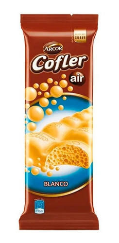 Tableta aireada Cofler blanco aireado - 100 gr / 3,5 Oz.