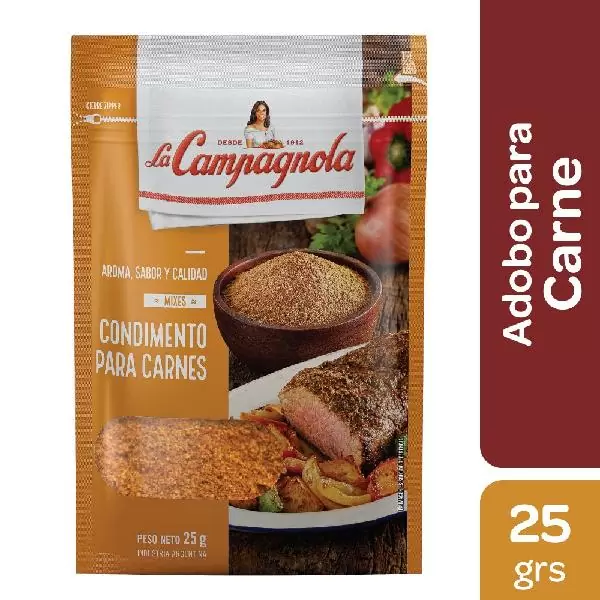 Condimento para carne - 23 gr / 0,8 Oz. - Marca: La Campagnola