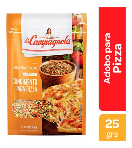 Condimento para pizza - 25 gr / 0,8 Oz. - Marca: La Campagnola