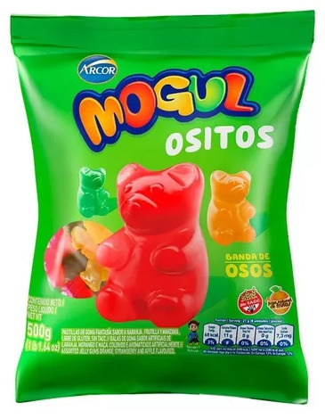 Gomitas Ositos - 500 gr / 17.6 Oz. - Marca: Mogul