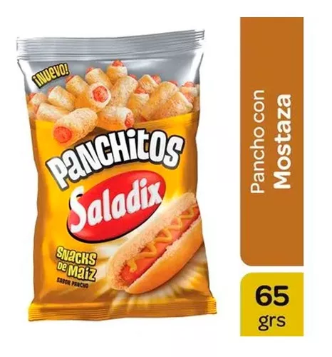 Panchitos de maiz - 65 gr / 2,2 Oz. - Marca: SALADIX