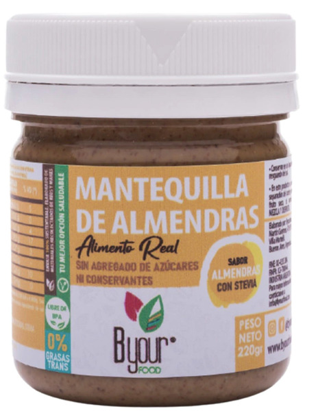 Mantequilla de almendras - 220 gr. / 7,7 Oz. - B Your Food