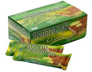 Chocolates torroncino 5 cereales - 30 x 23 gr. / 0,81 oz.