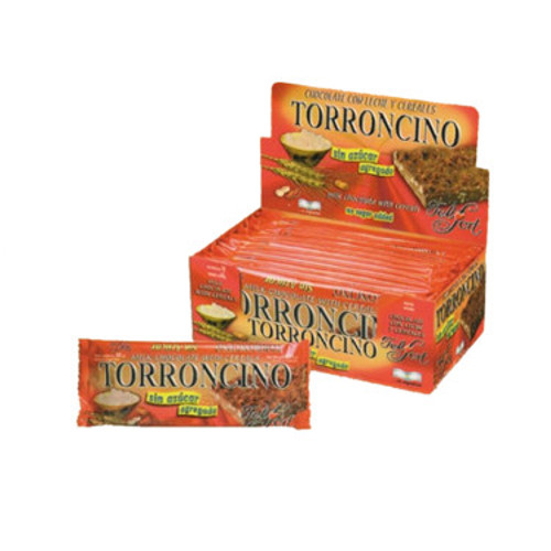 Chocolates torroncino - 30 x 23 gr. / 0,81 oz.