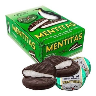 Chocolates mentitas - 30 x 17 gr, / 0,59 oz.
