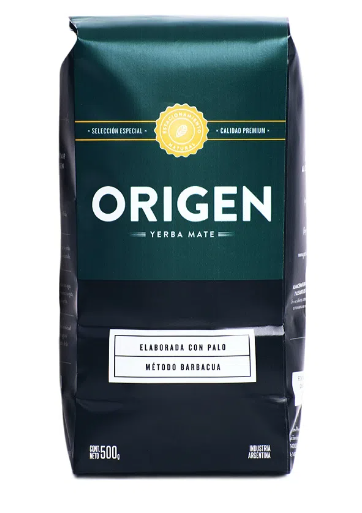 YERBA  - Cont. neto: 500 gr - Marca: ORIGEN - numero: 3812