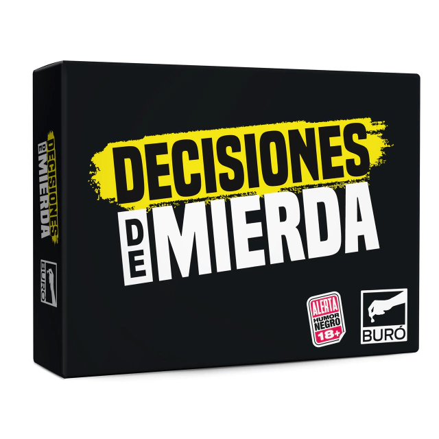 Decisiones de Mierda ORIGINAL - Marca: BUREU DE JUEGOS