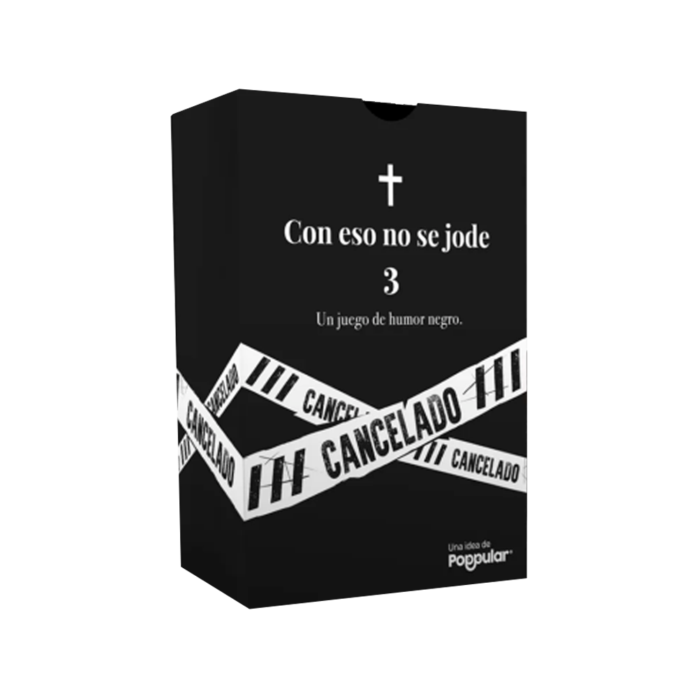 CON ESO NO SE JODE 3 - CANCELADO - Marca: POPPULAR