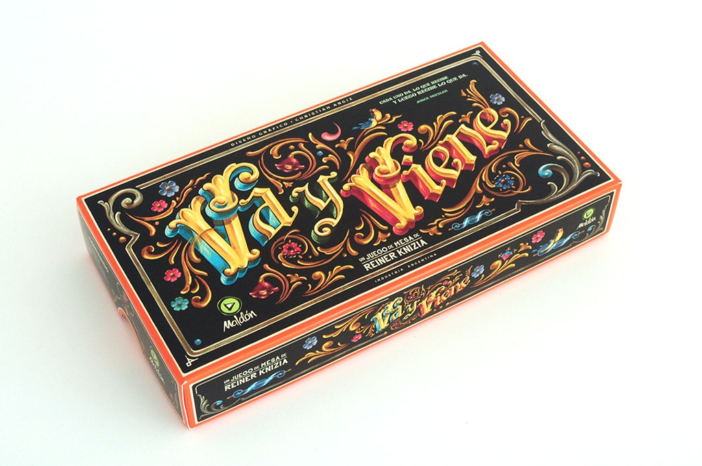 VA Y VIENE – UN JUEGO DE MESA DE REINER KNIZIA - Marca: Maldón