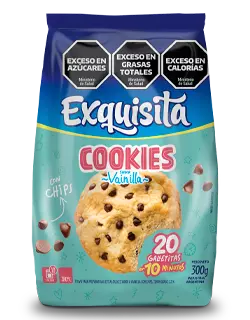 Polvo para preparar galletitas de vainilla - 300gr. / 10,58Oz. - Marca: EXQUISITA