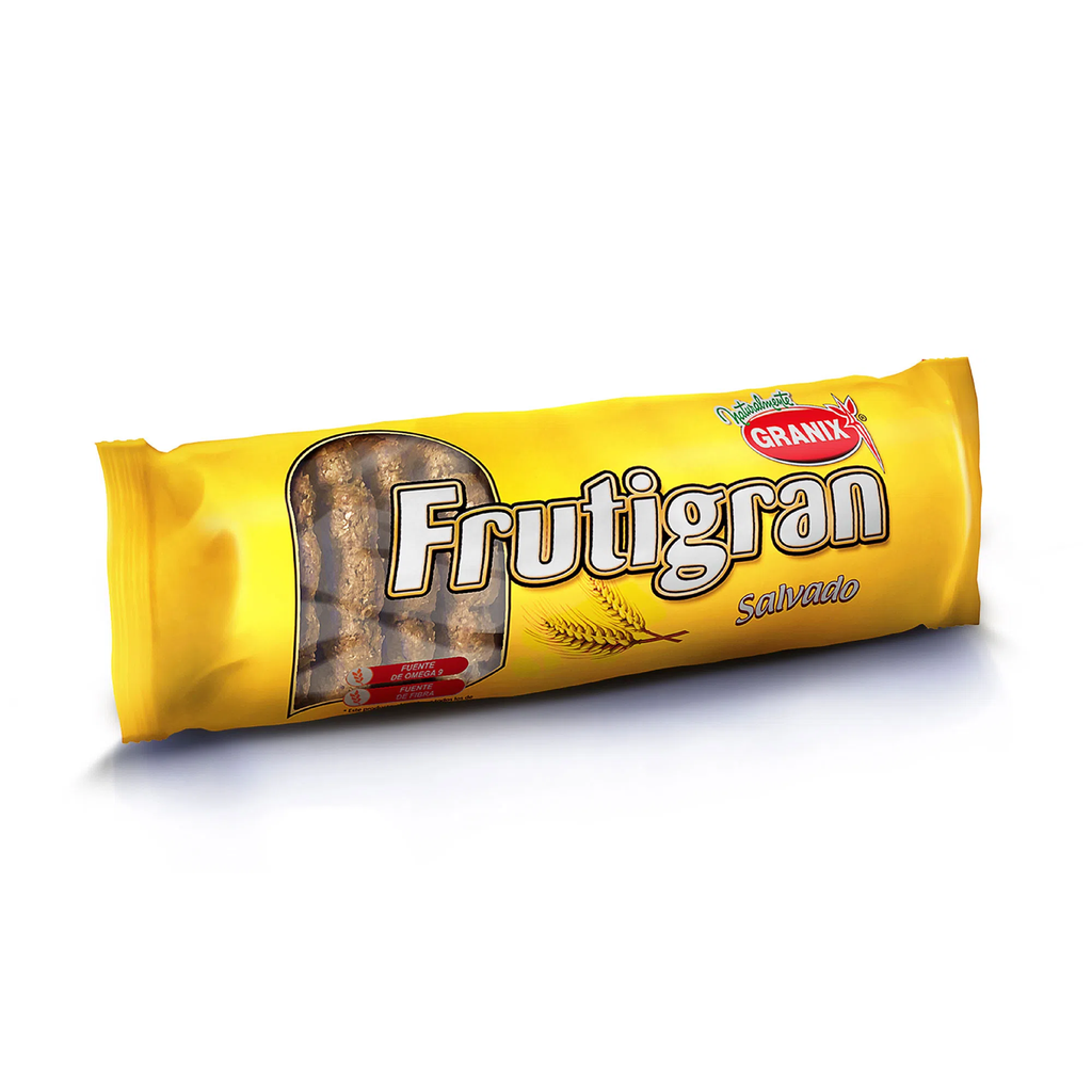 Galletitas de harina de trigo y salvado - 250gr. / 8,82Oz. - Marca: FRUTIGRAN