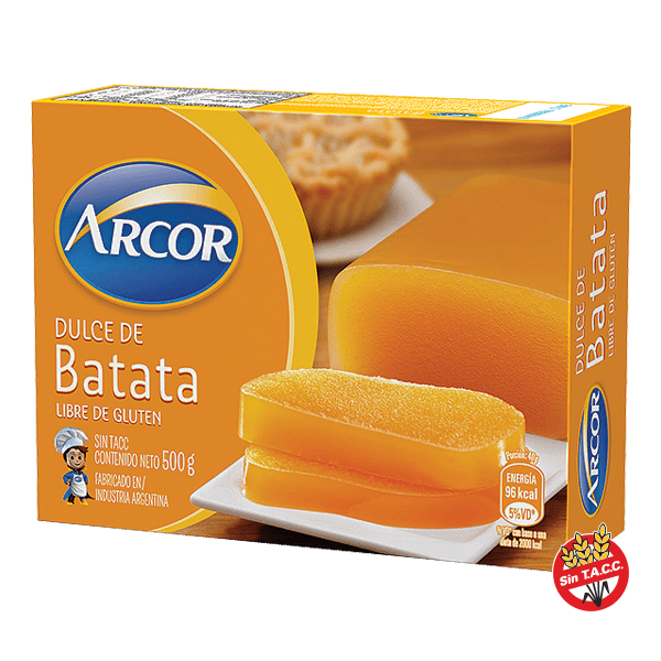 Dulce de batata clasico - 500gr. / 17,64Oz. - Marca: ARCOR