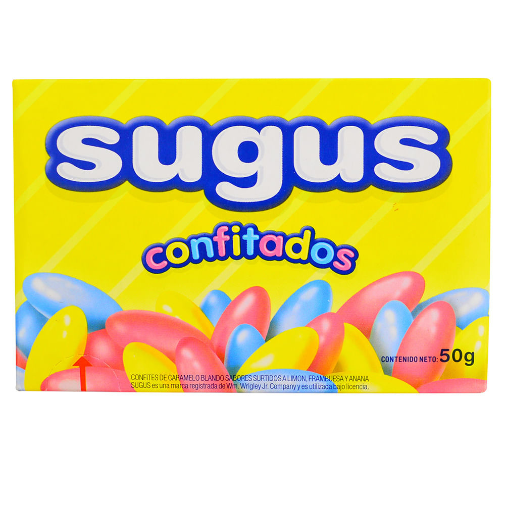 Sugus Confitados - 50gr. / 1,76Oz. - Marca: SUGUS