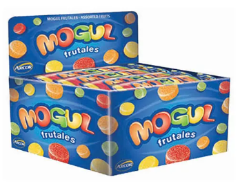 Gomitas Rollo Frutales - 420gr. / 14,82Oz. - Pack x 12 u. - Marca: MOGUL