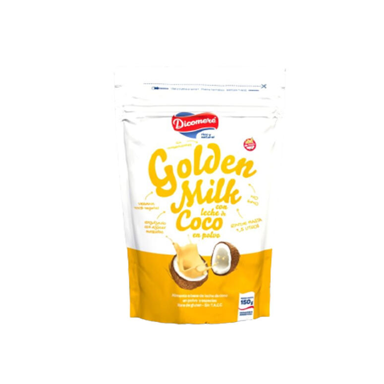 Leche de Coco Golden Mix Vegana - Doypack - 150 gr. / 5,29 Oz. - Marca: DICOMERE