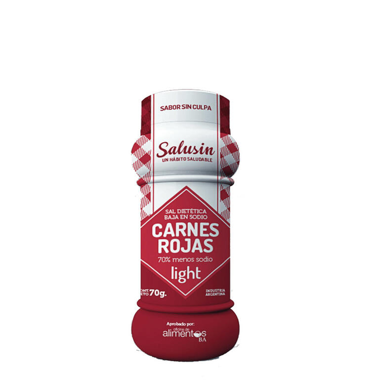 Sal Diet Baja en Sodio Carnes Rojas - Pote - 70 gr. / 2,47 Oz. - Marca: DICOMERE