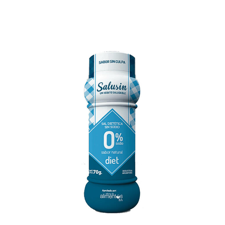 Sal Diet Baja en Sodio - Pote - 70 gr. / 2,47 Oz. - Marca: DICOMERE