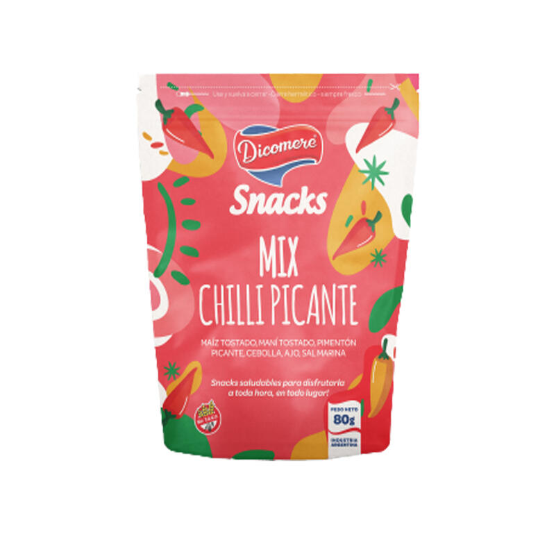 Snack Mix Chili Picante - Doypack - 80 gr. / 2,82 Oz. - Marca: DICOMERE