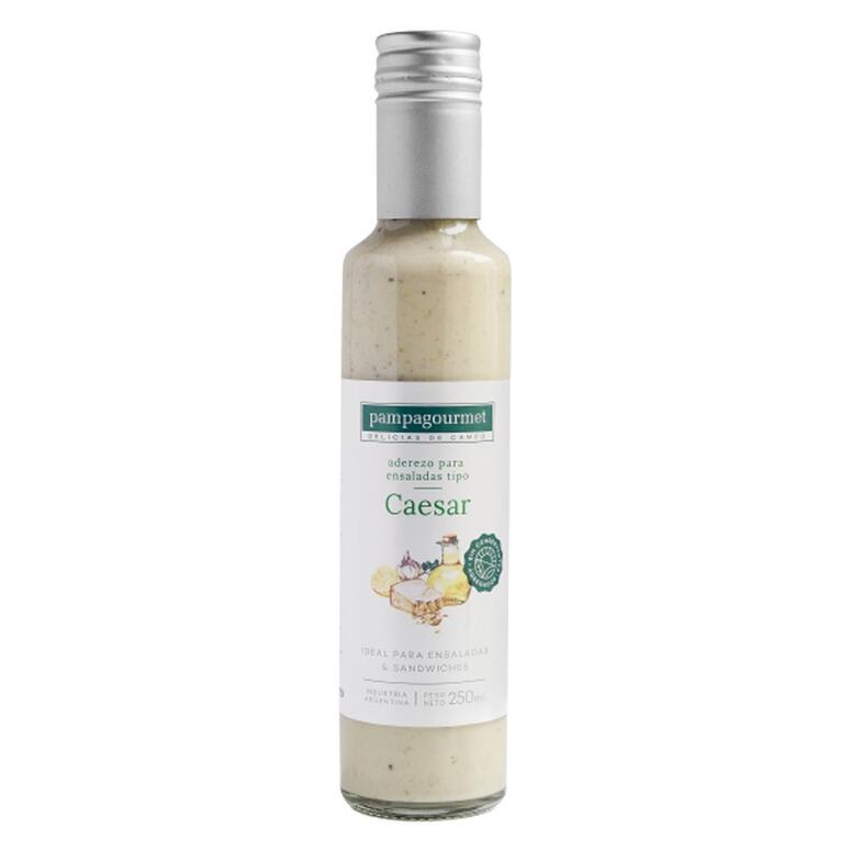 Salsa Caesar - Botella - 250 ml. / 8,45 fl Oz. - Marca: PAMPA GOURMET