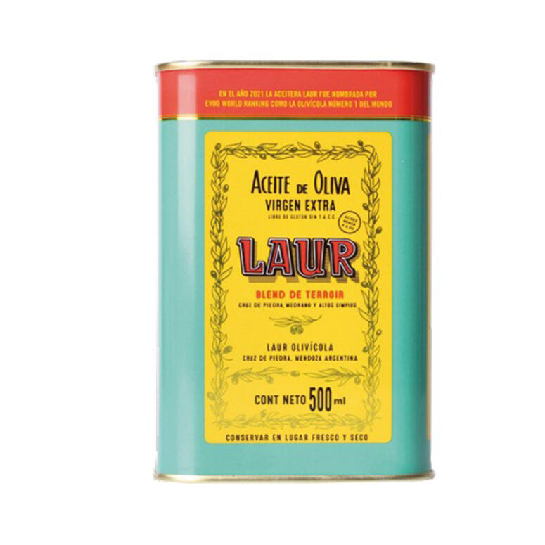 Aceite de Oliva Blend de Terroir - Lata - 500 ml. / 16,91 fl Oz. - Marca: LAUR