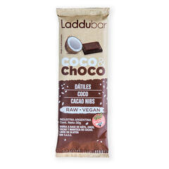 Barras Laddubar Coco Choco de Datiles, Coco y Cacao Nibs - Display x12 u. - 360 gr. / 12,7 Oz. - Marca: GOLDEN MONKEY