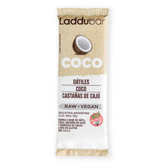 Barras Laddubar Coco de Datiles, Coco y Cacao - Display x12 u. - 360 gr. / 12,7 Oz. - Marca: GOLDEN MONKEY