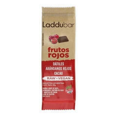Barras Laddubar Frutos Rojos de Datiles, Arandanos Rojos y Cacao - Display x12 u. - 360 gr. / 12,7 Oz. - Marca: GOLDEN MONKEY