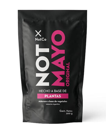 Not Mayo Original- Doypack - 200 gr. / 7,05 Oz. - Marca: Not co