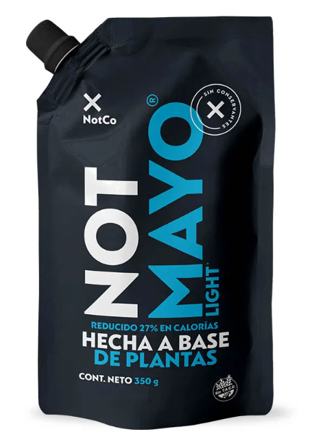 Not Mayo Light- Doypack - 350 gr. / 12,35 Oz. - Marca: Not co